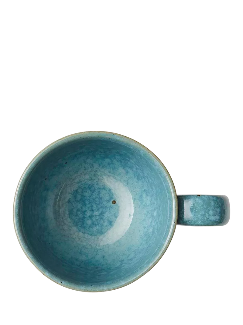 Portmeirion Minerals stoneware mug jade 300ml, UK version