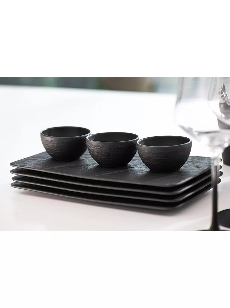 Villeroy Boch porcelain dip set 4 piece 70ml (British brand)