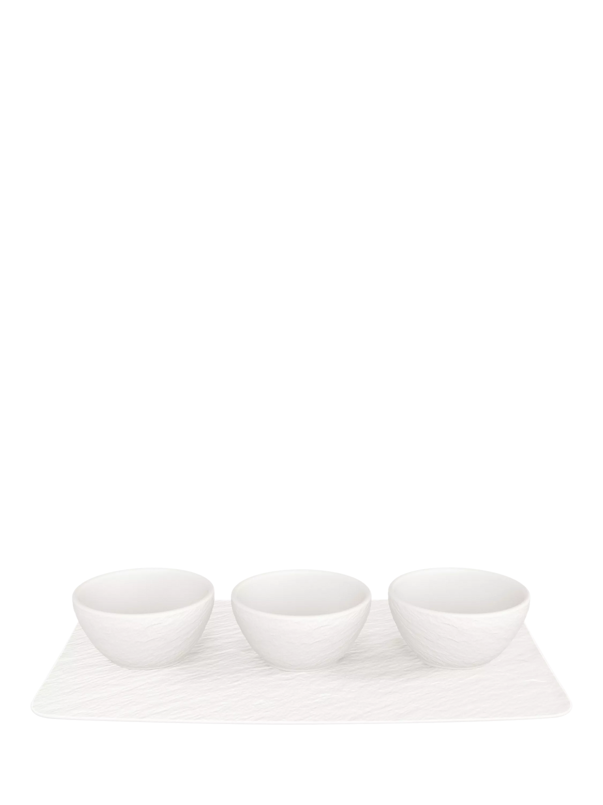Villeroy Boch porcelain dip set 4 piece 70ml (British brand)