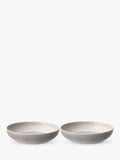 Like By Villeroy Boch Perlemor Porcelain Pasta Bowl Set Of 2 22Cm Sand