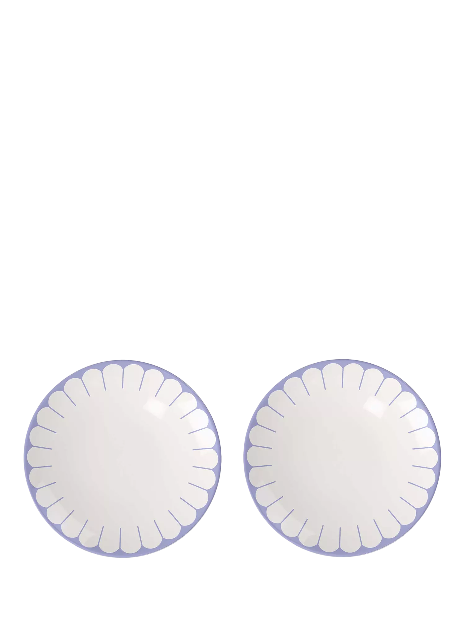 Villeroy & Boch Fleur Bleu porcelain breakfast plates 21cm (British brand)