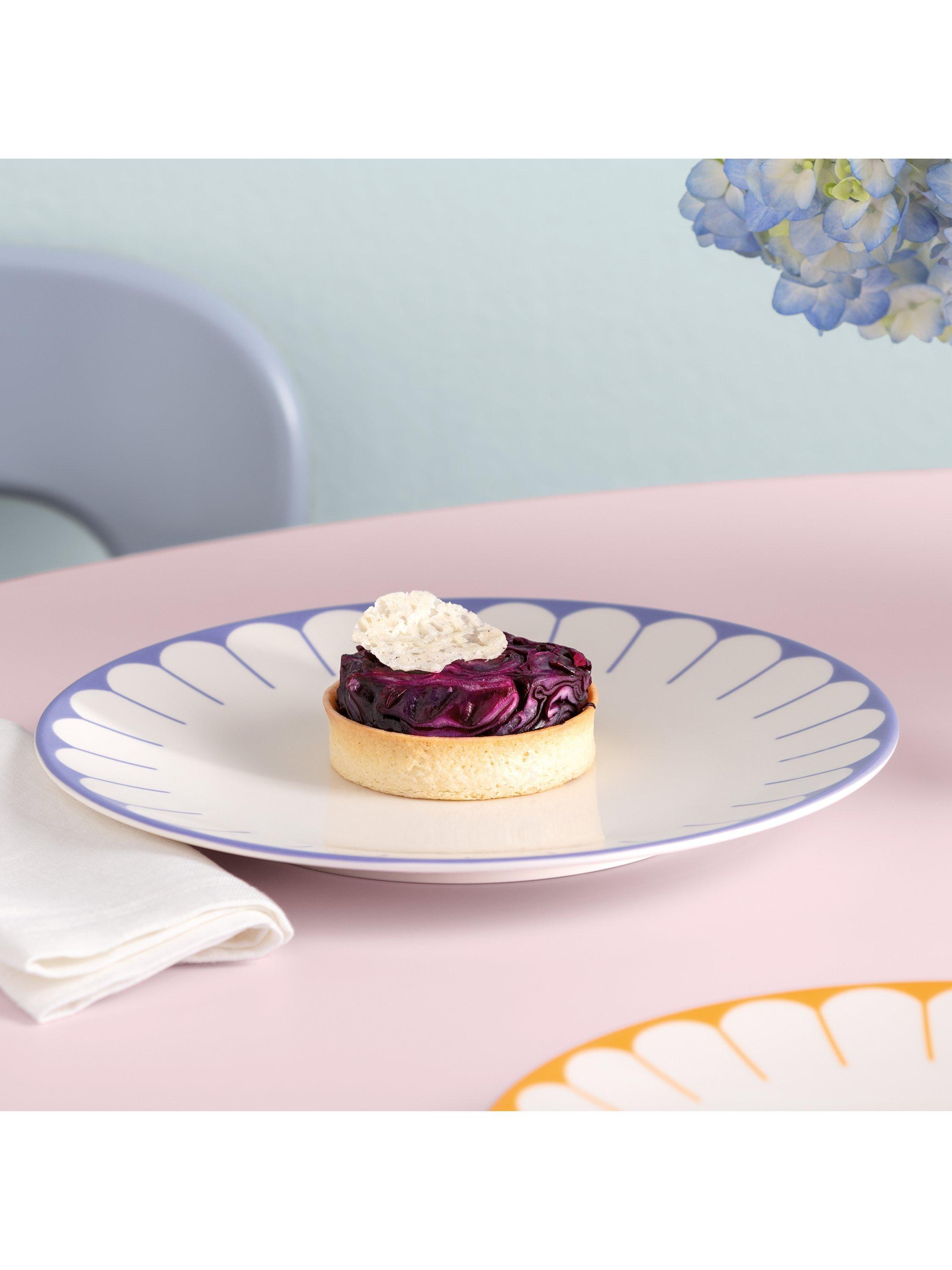 Villeroy Boch porcelain dinner plate Fleur 26cm set (British brand)