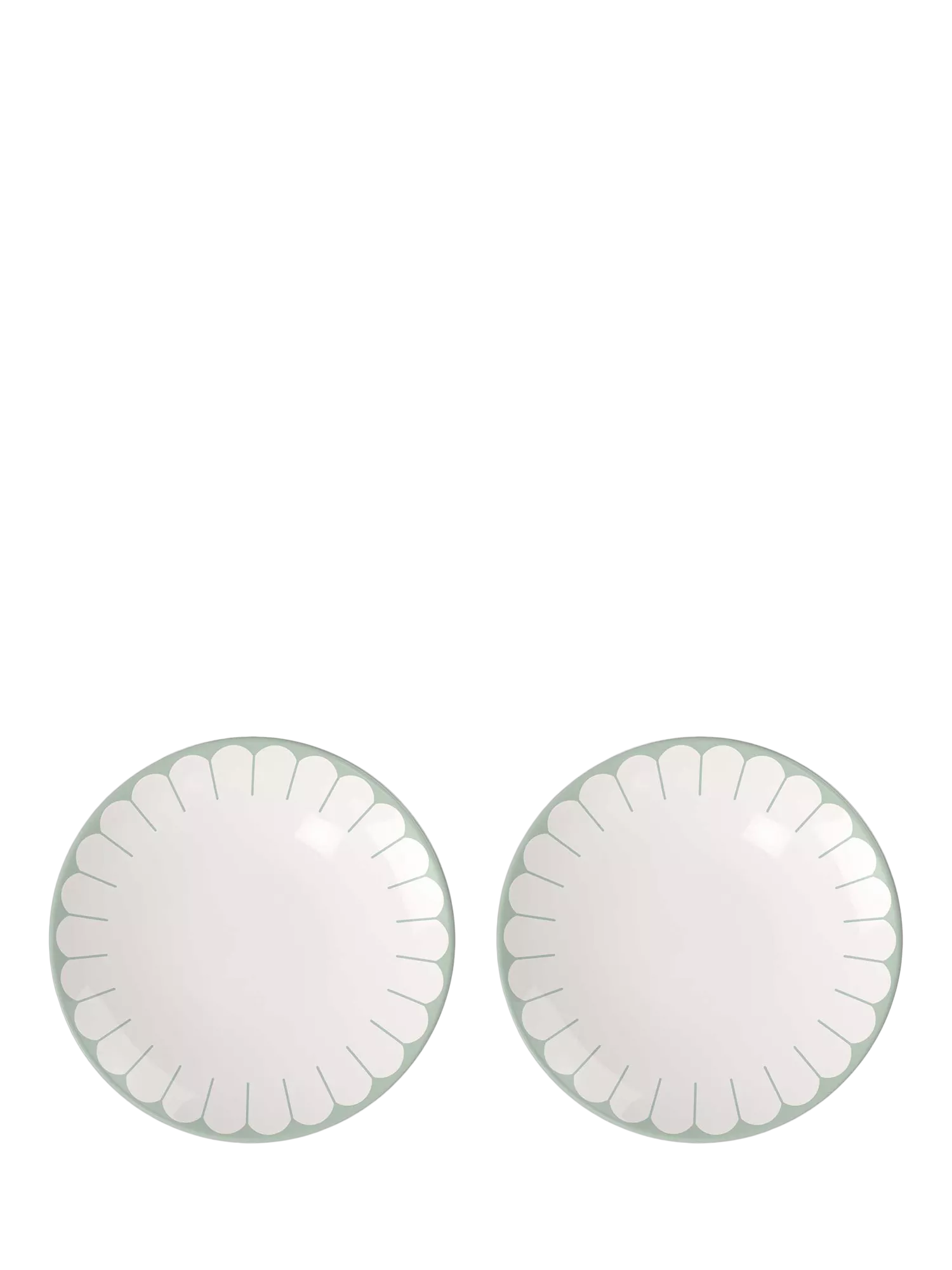 Villeroy & Boch Fleur breakfast plate set 21cm (British brand)