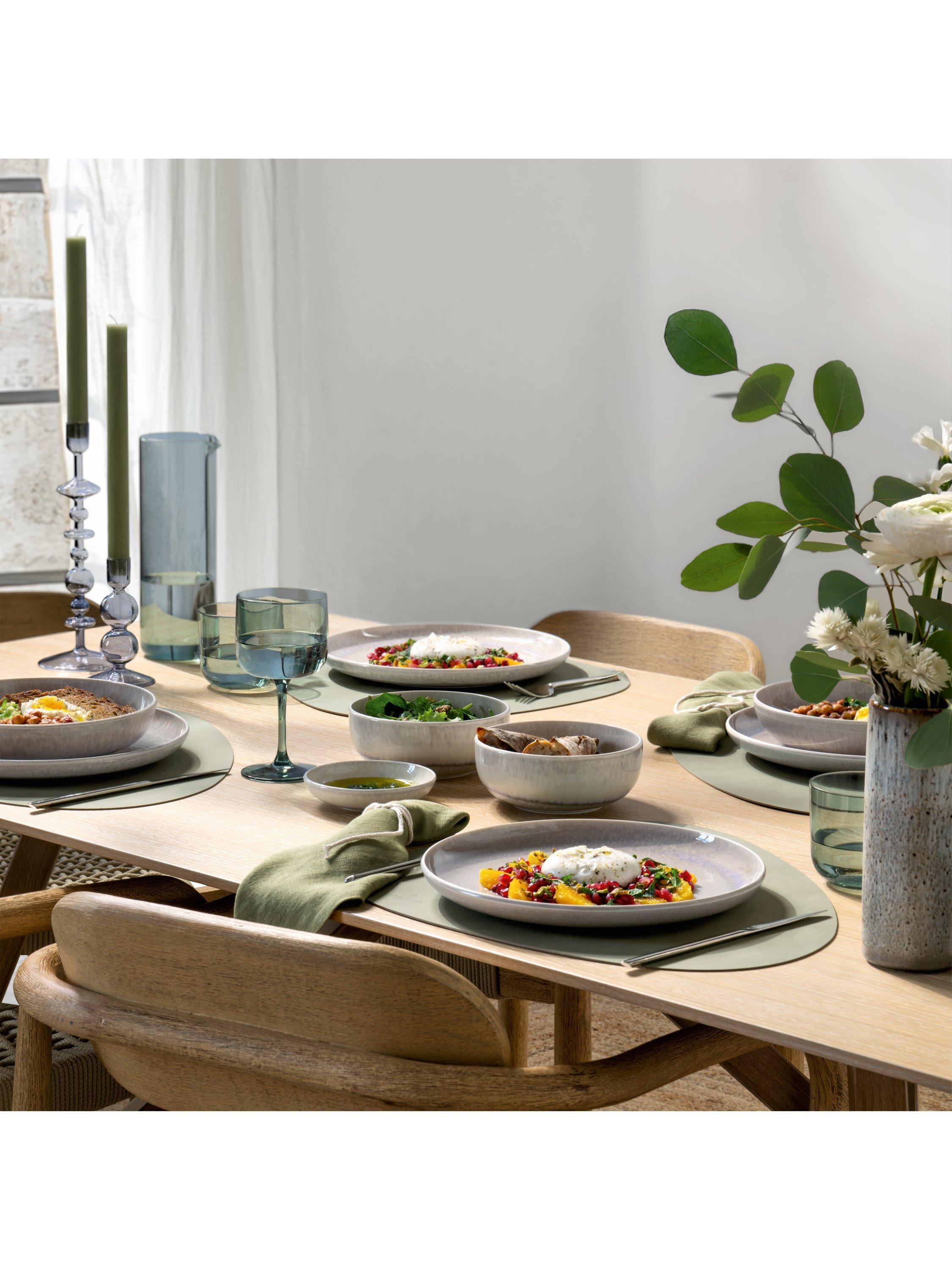 Villeroy & Boch Perlemor dinner plate set, 27cm sand, UK version