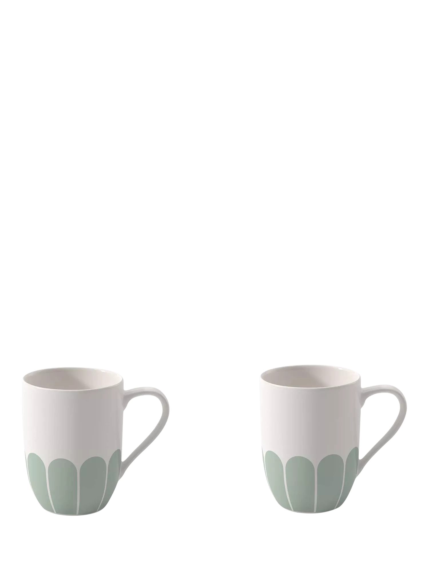 Villeroy & Boch Fleur porcelain mug set 290ml, imported from the UK
