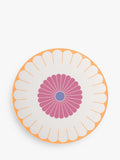 Villeroy & Boch porcelain round serving platter with fleur pattern in couleur, 31cm (British brand)