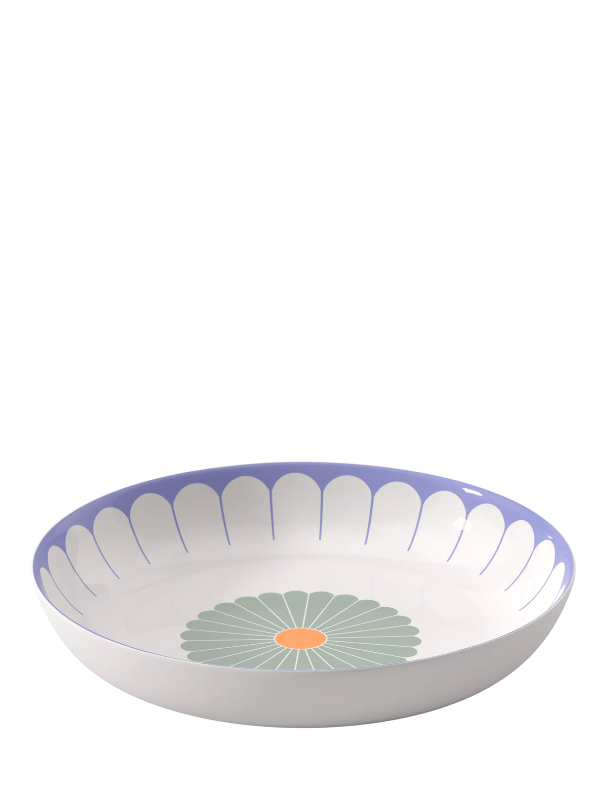 Villeroy & Boch Porcelain Salad Bowl with Fleur Design, 38cm (British brand)