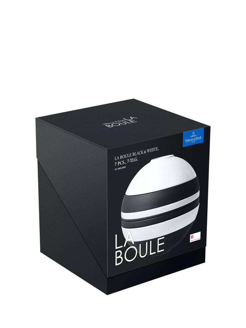 Villeroy & Boch La Boule 7-piece porcelain dinnerware set (British brand)