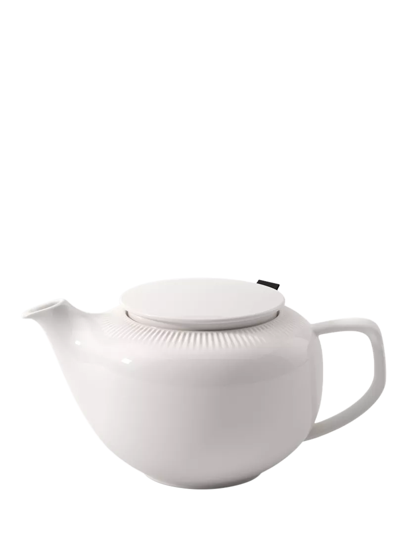 Villeroy & Boch Afina porcelain teapot 420ml white (British brand)