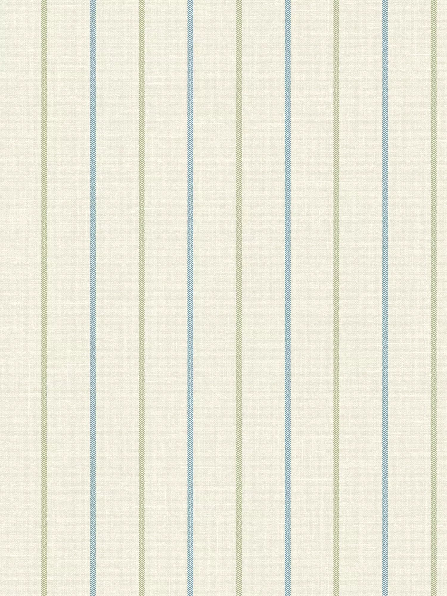 Galerie Andree Stripe Wallpaper, Blue Green