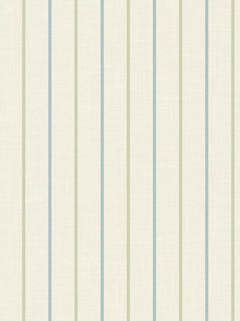 Galerie Andree Stripe Wallpaper, Blue Green