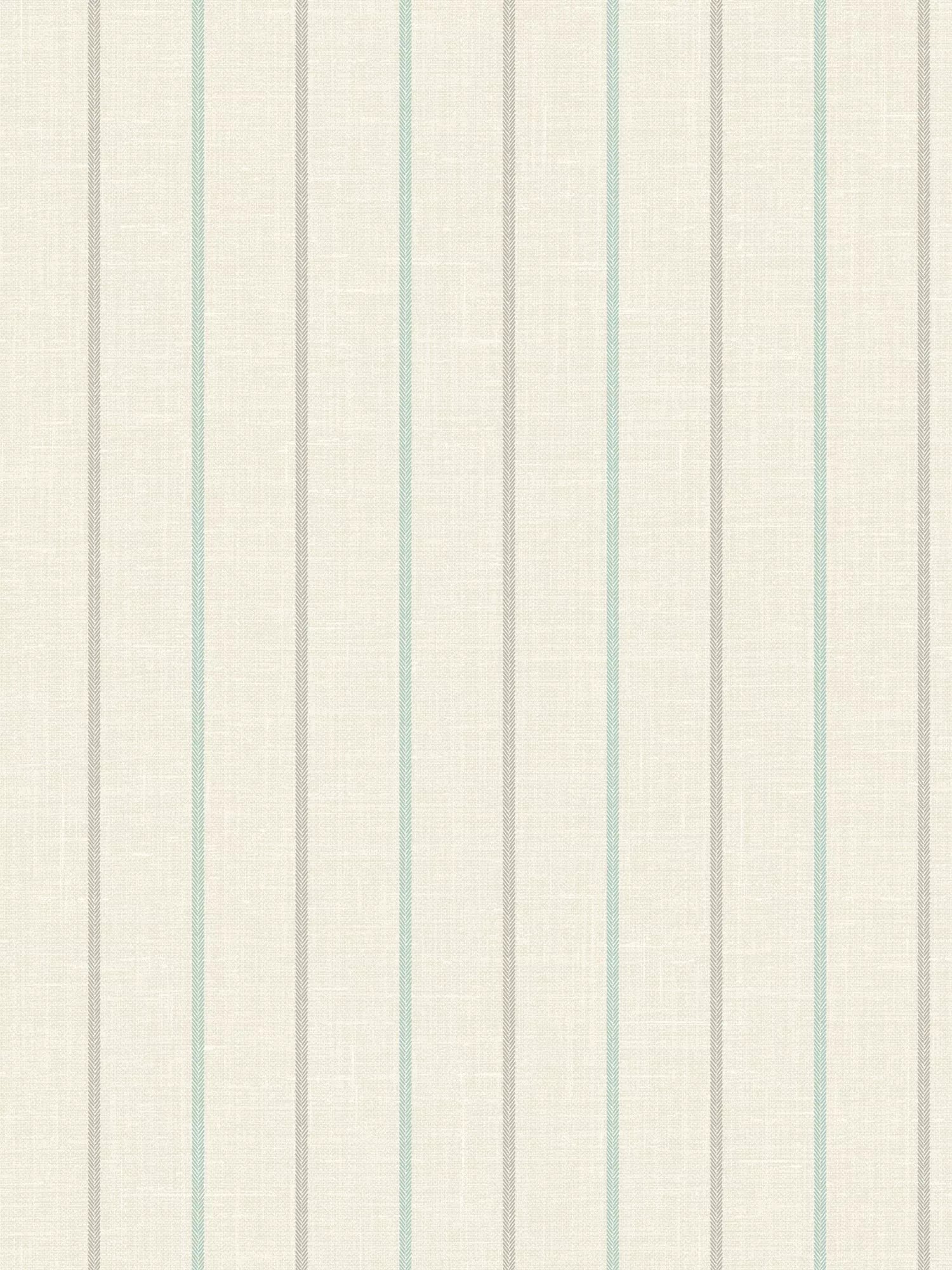 Galerie Andree Stripe Wallpaper, Silver Grey