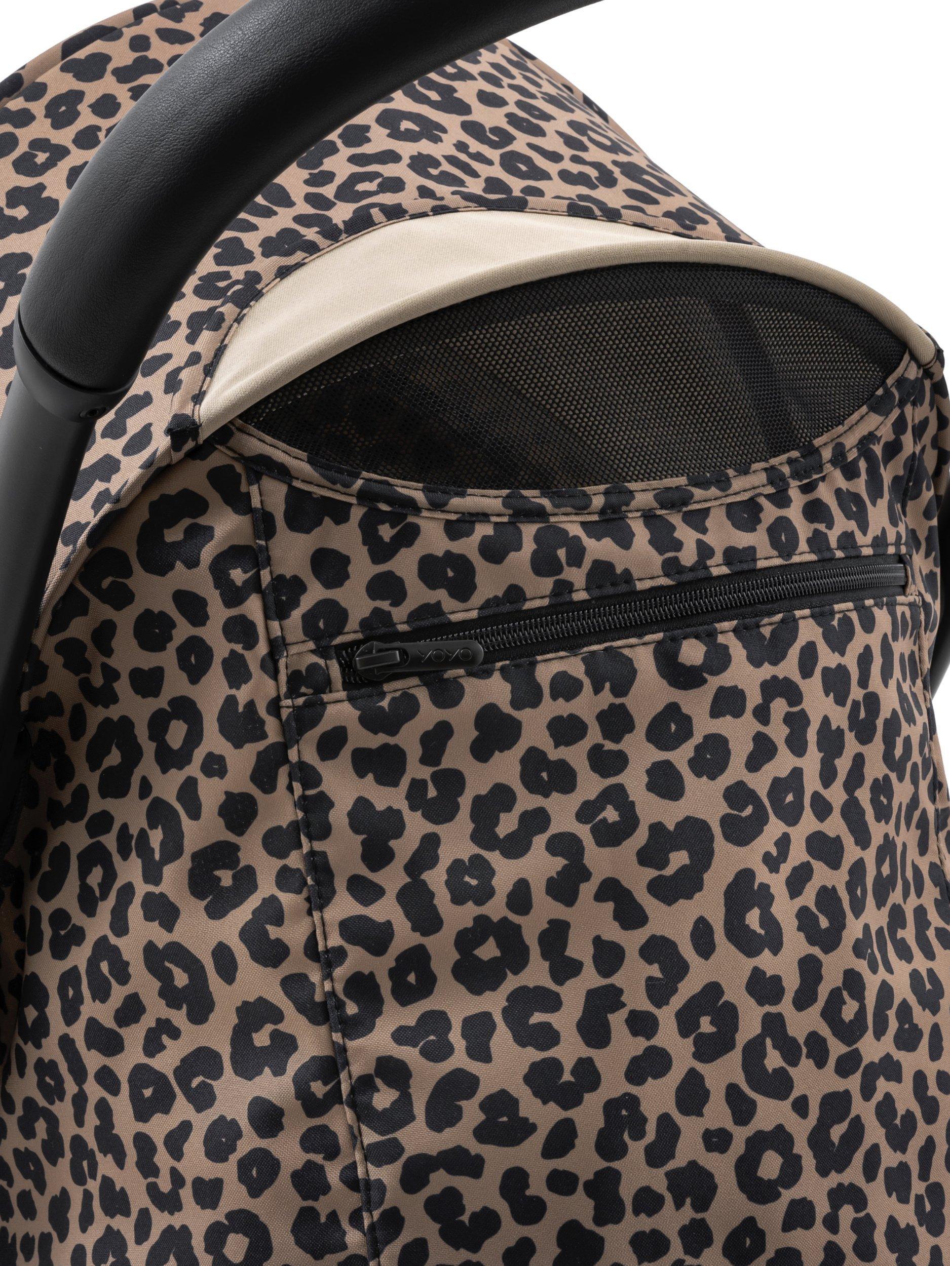 Stokke YOYO³ 6+ colour pack in leopard pattern, UK version