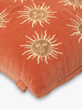 Elizabeth Scarlett Sun Goddess Rust cushion - British product