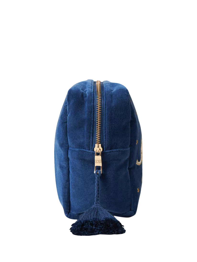 Elizabeth Scarlett Elephant wash bag in navy British product
