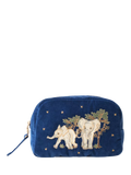 Elizabeth Scarlett elephant makeup bag navy, UK version