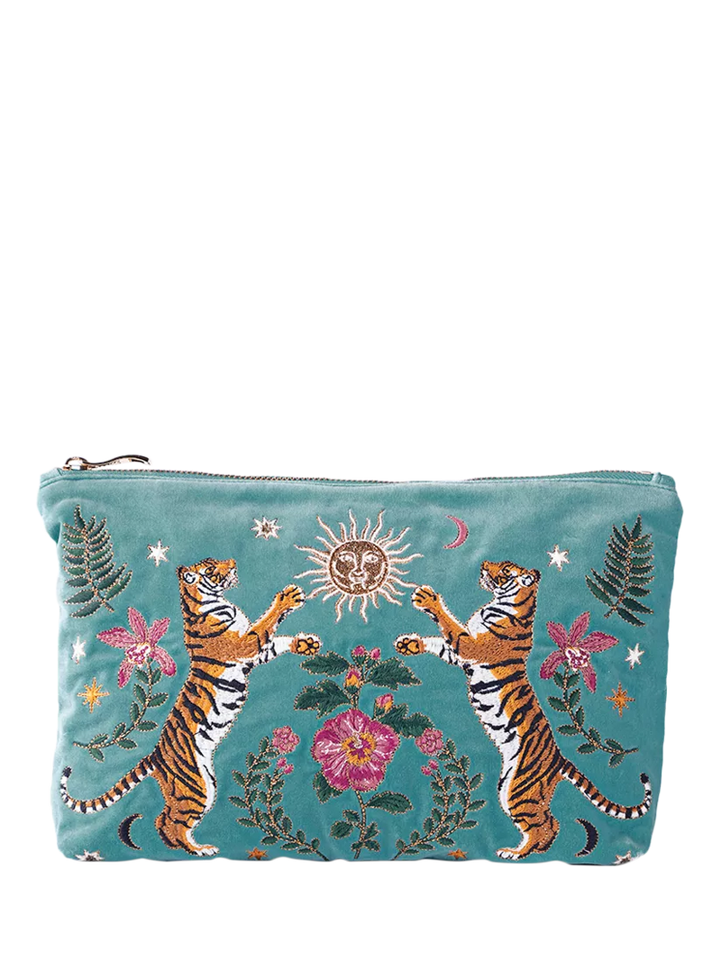 Elizabeth Scarlett Celestial Tiger Pouch light blue, UK version