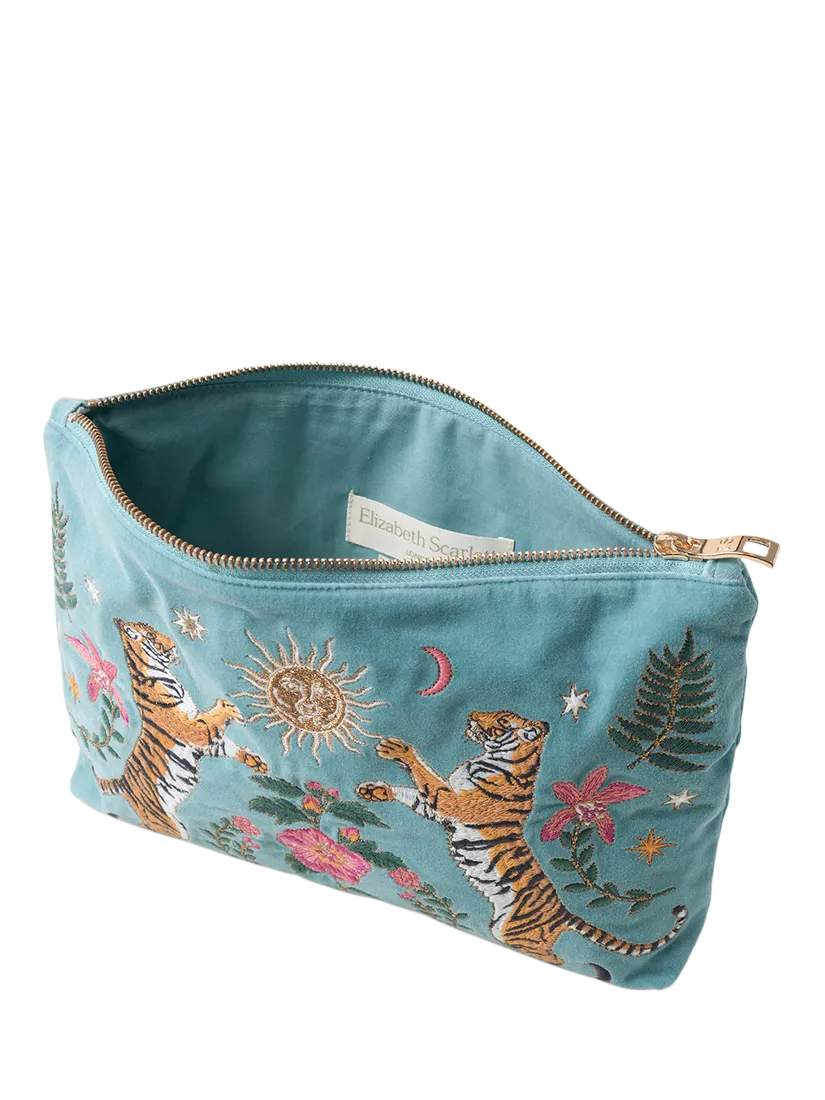 Elizabeth Scarlett Celestial Tiger Pouch light blue, UK version