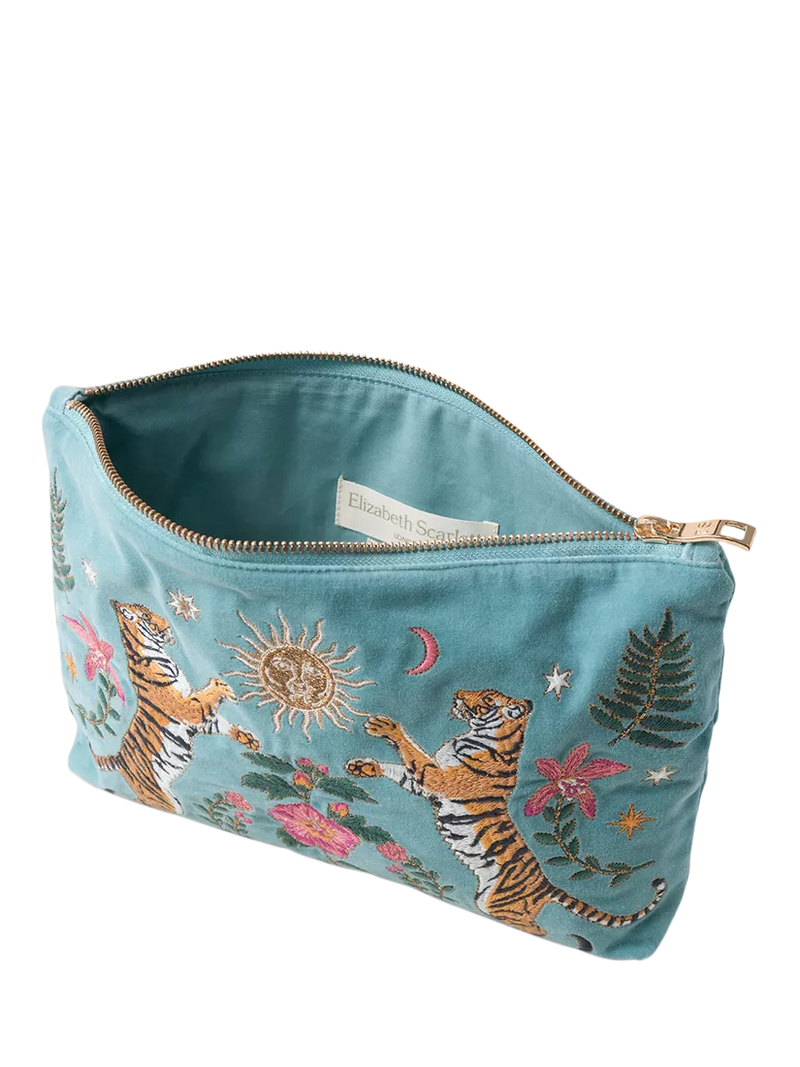 Elizabeth Scarlett Celestial Tiger Pouch light blue, UK version