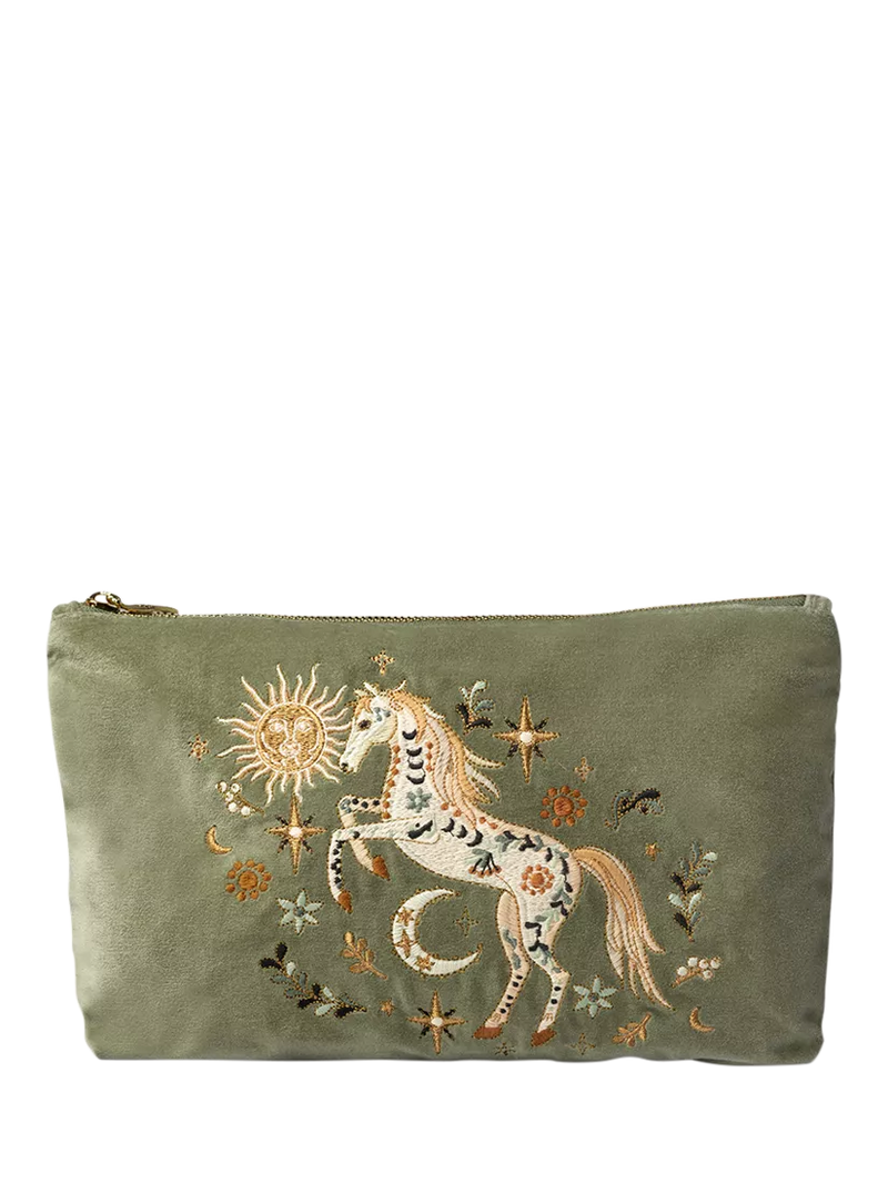 Elizabeth Scarlett Mystical Horse Natural pouch, UK version