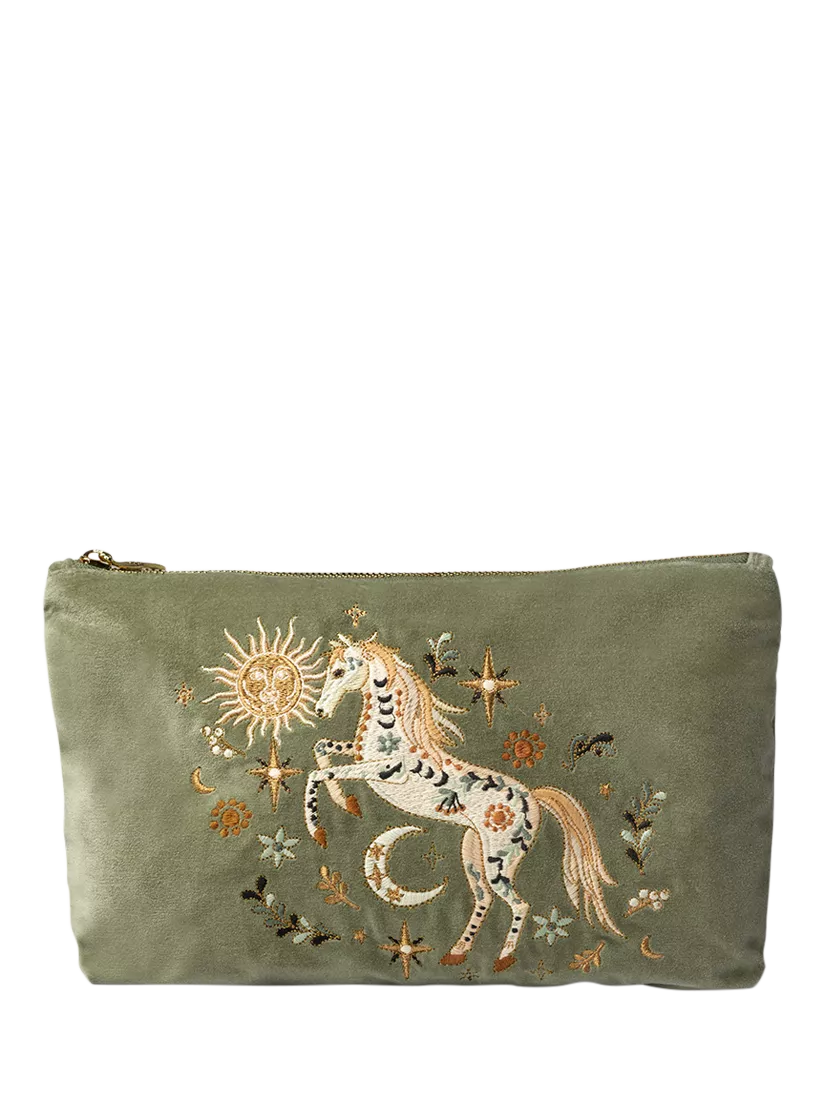Elizabeth Scarlett Mystical Horse Natural pouch, UK version