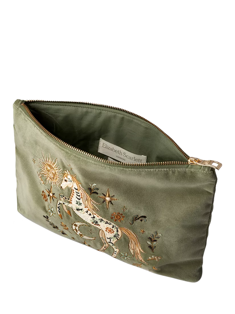 Elizabeth Scarlett Mystical Horse Natural pouch, UK version