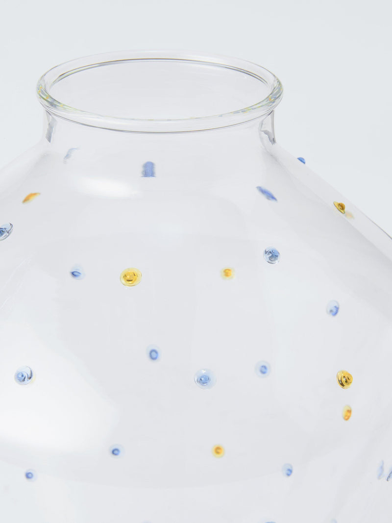 John Lewis bobble vase clear 28cm, imported from the UK