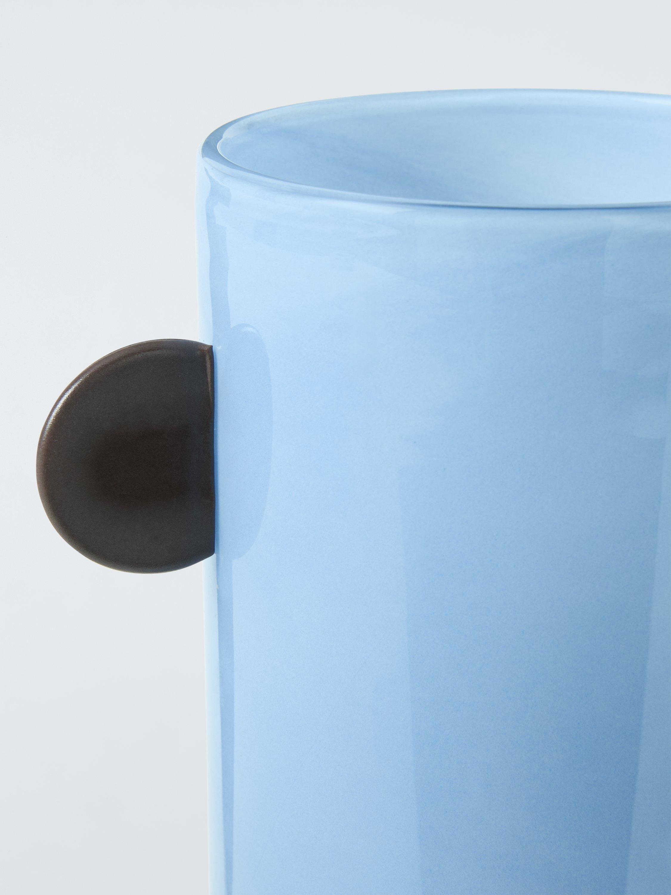 John Lewis vase blue cocoa H17cm, UK version