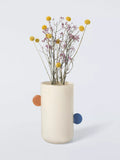 John Lewis irregular ear glass vase tri colour 23.5cm - British product