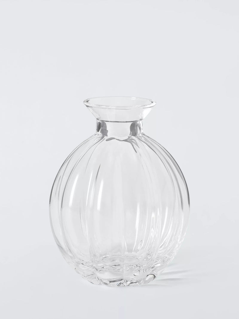 John Lewis gourd glass bud vase H10.7cm (British brand)