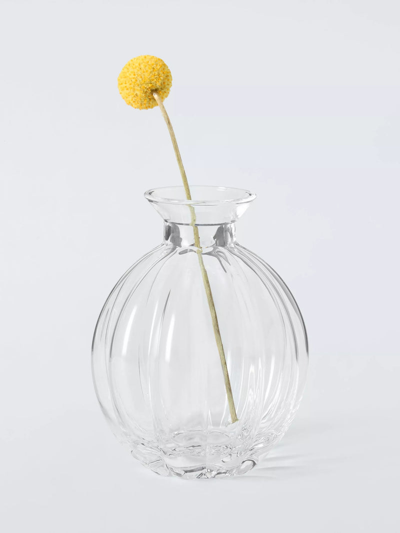 John Lewis gourd glass bud vase H10.7cm (British brand)