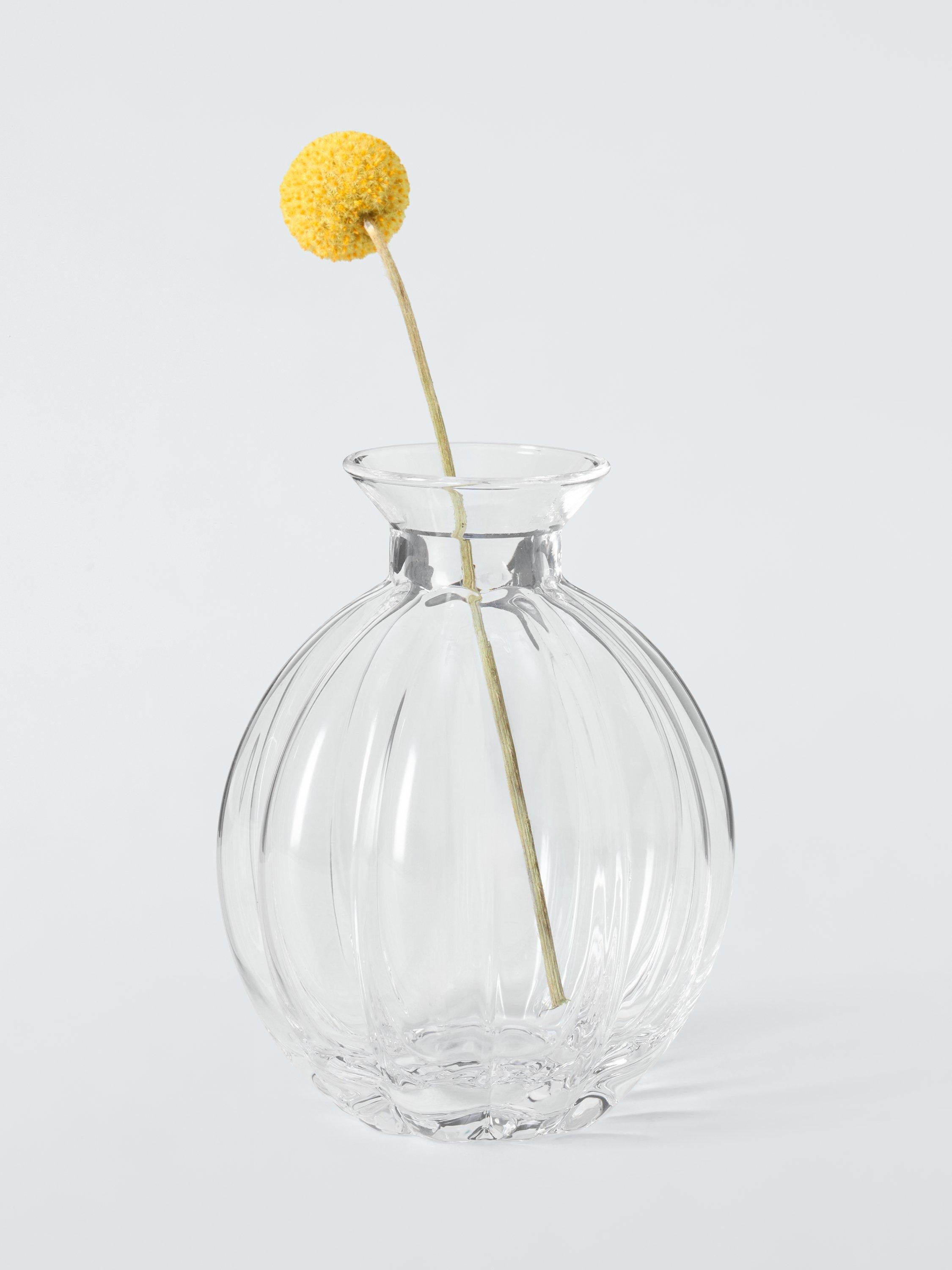 John Lewis gourd glass bud vase H10.7cm (British brand)