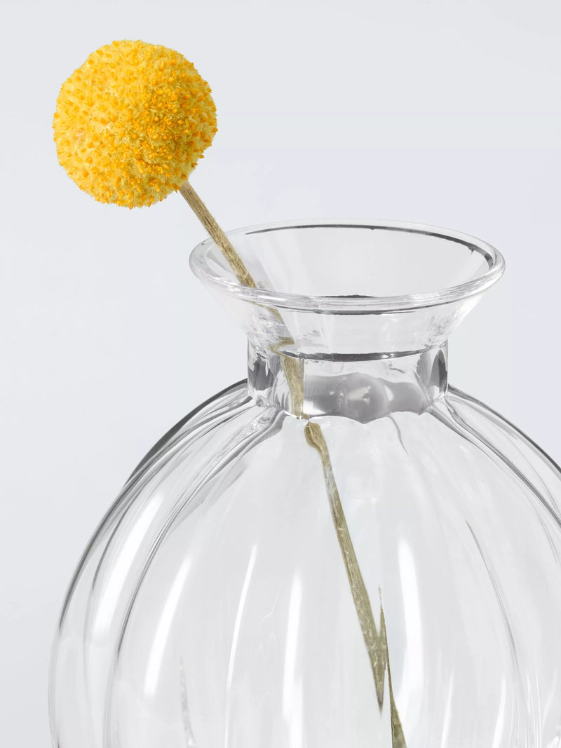 John Lewis gourd glass bud vase H10.7cm (British brand)