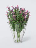 John Lewis glass vase handkerchief wave 28.7cm clear (British brand)