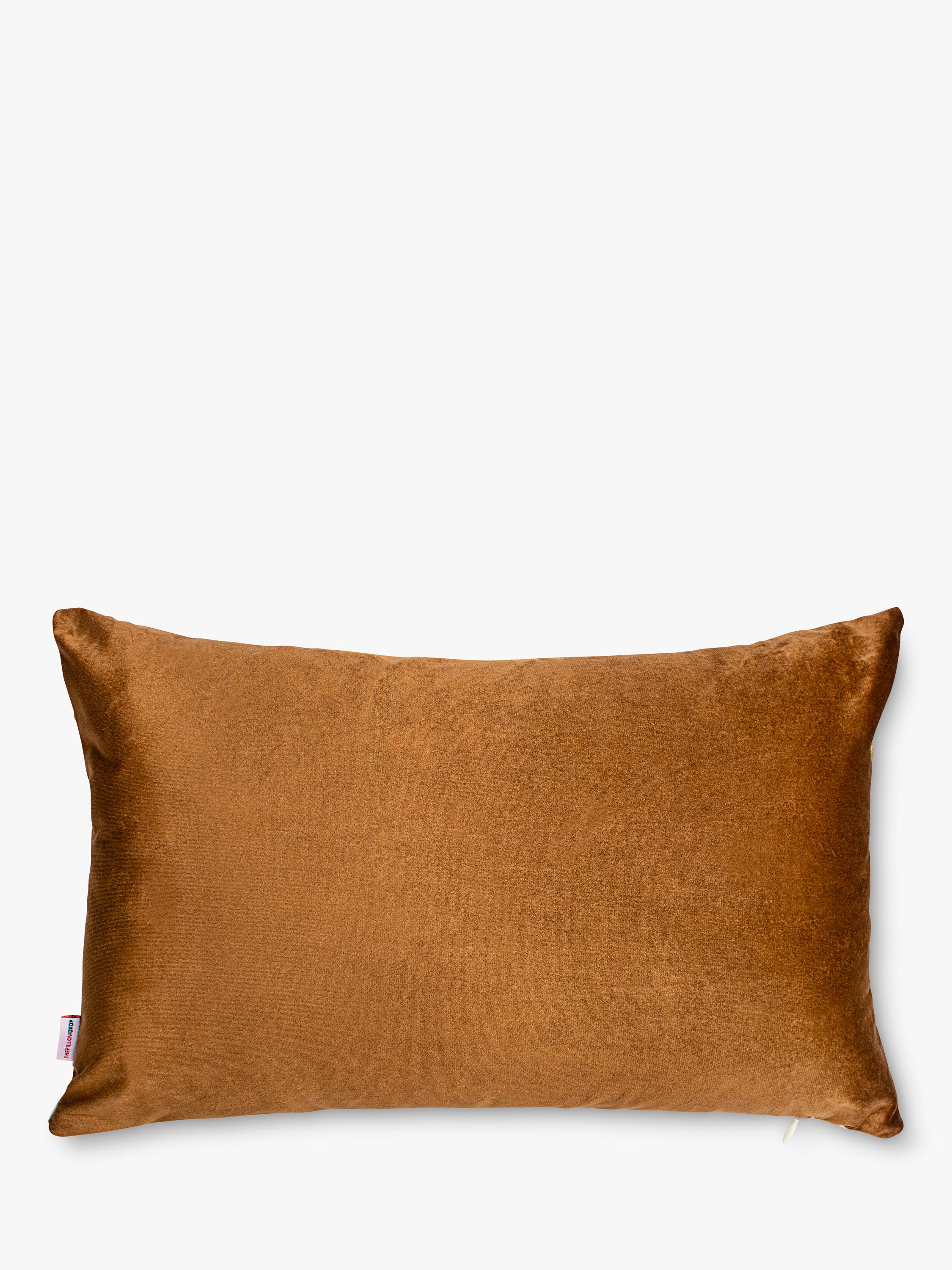 The Pillow Drop dachshund typography cushion 30x50cm (British brand)