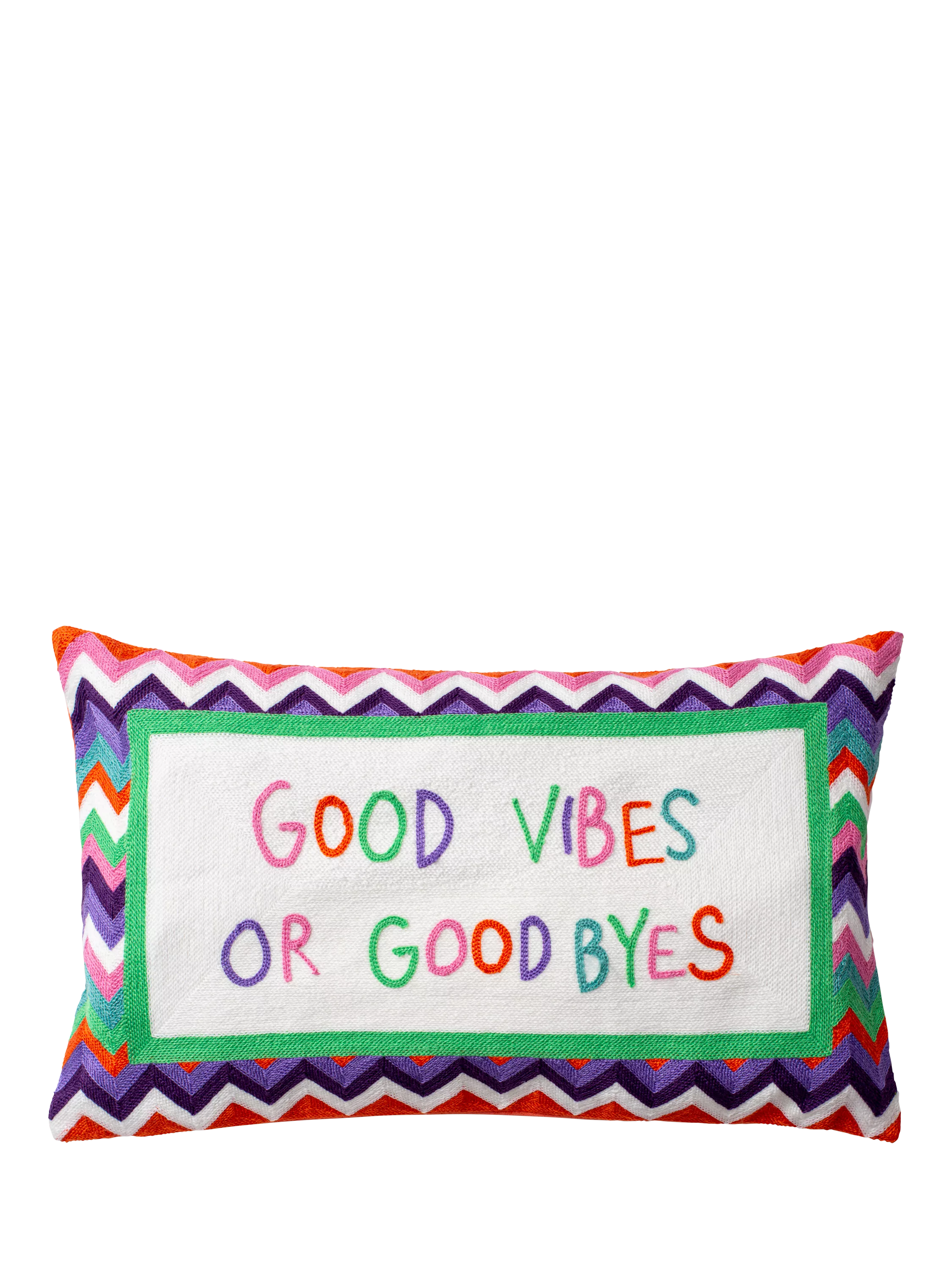 The Pillow Drop Good Vibes cushion 30x50cm - British product