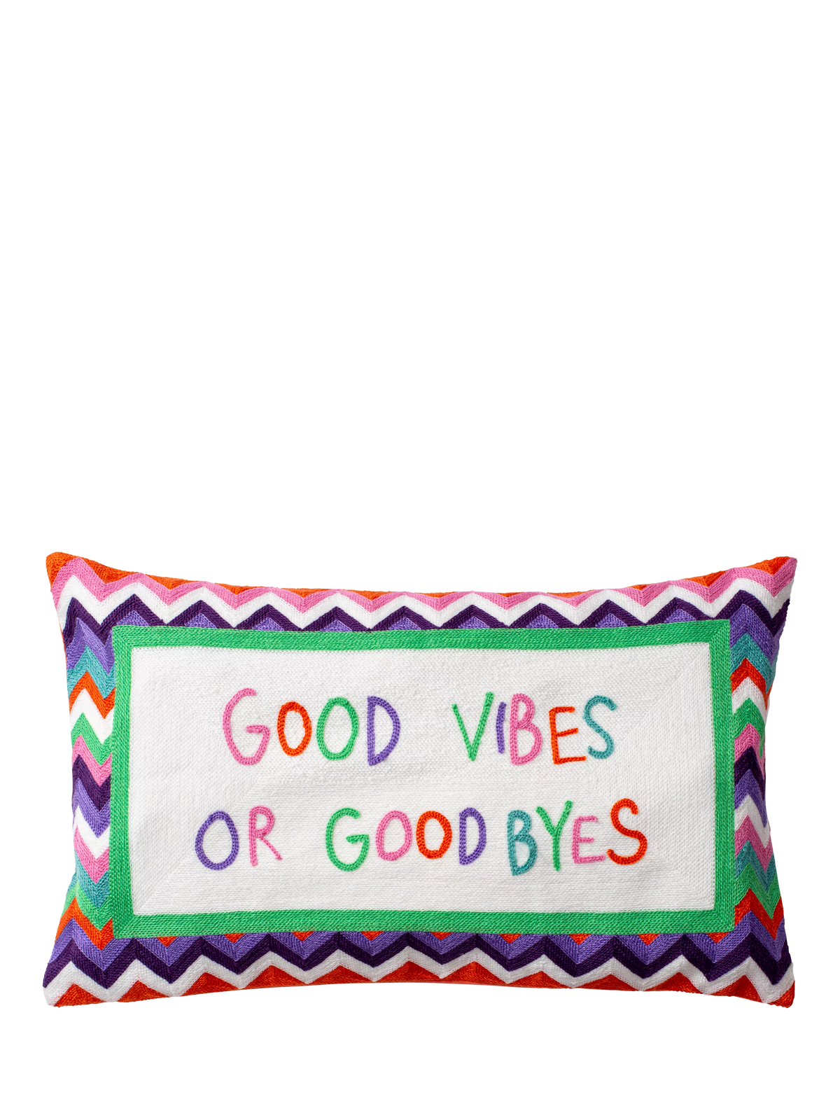The Pillow Drop Good Vibes cushion 30x50cm - British product