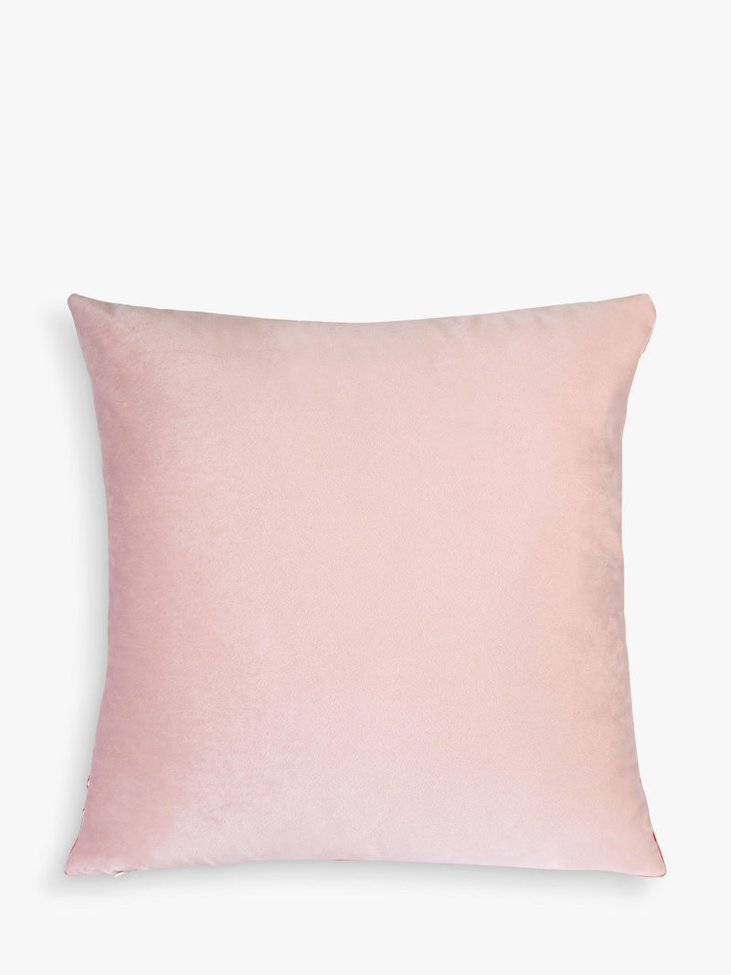 The Pillow Drop love cushion rainbow design, imported from the UK