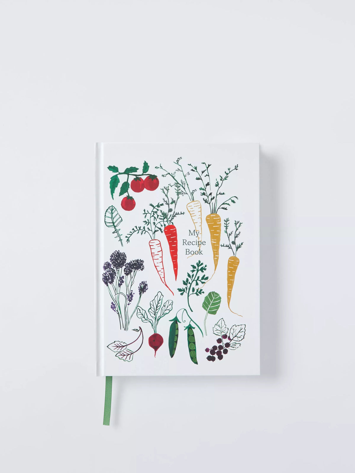 John Lewis Deliciously Ella blank recipe book green, A5 - British product
