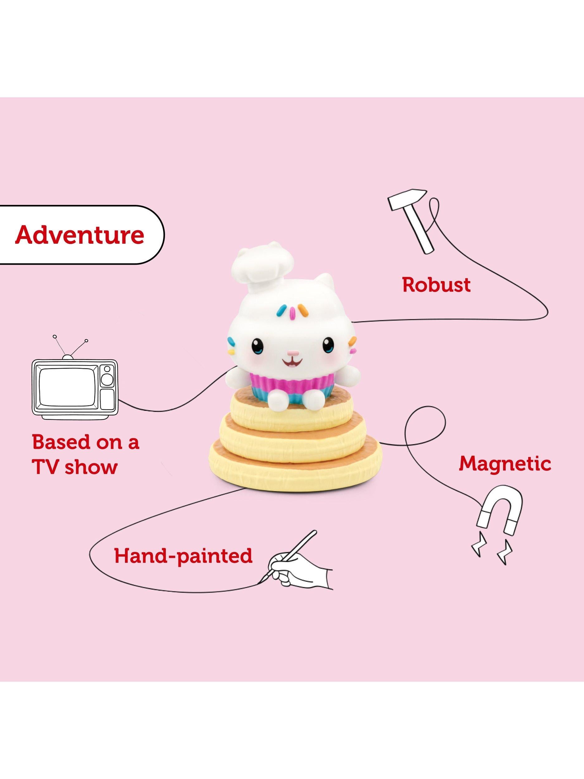 tonies Gabby's Dollhouse Cakey Cake audio character, imported from the UK