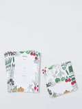 John Lewis X Deliciously Ella blank menu and place cards hosting kit, UK version
