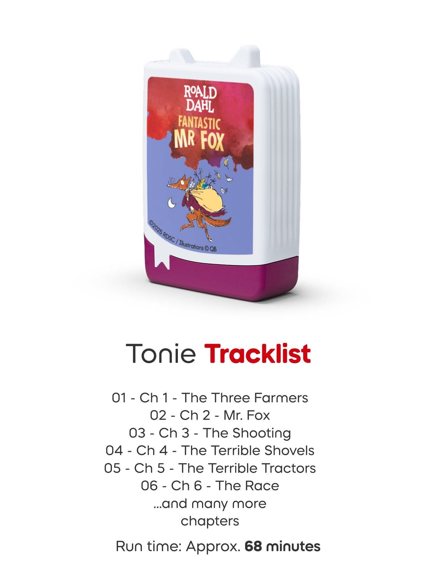 tonies Fantastic Mr Fox Tonie audiobook toy - British product