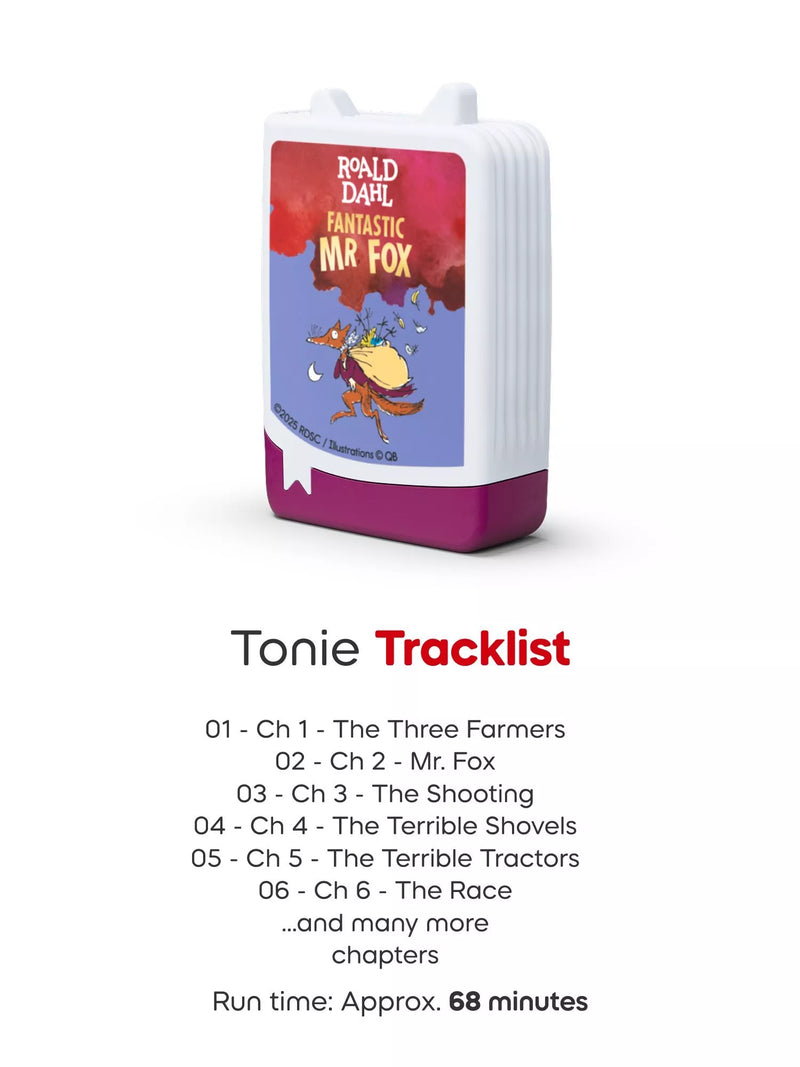 tonies Fantastic Mr Fox Tonie audiobook toy - British product