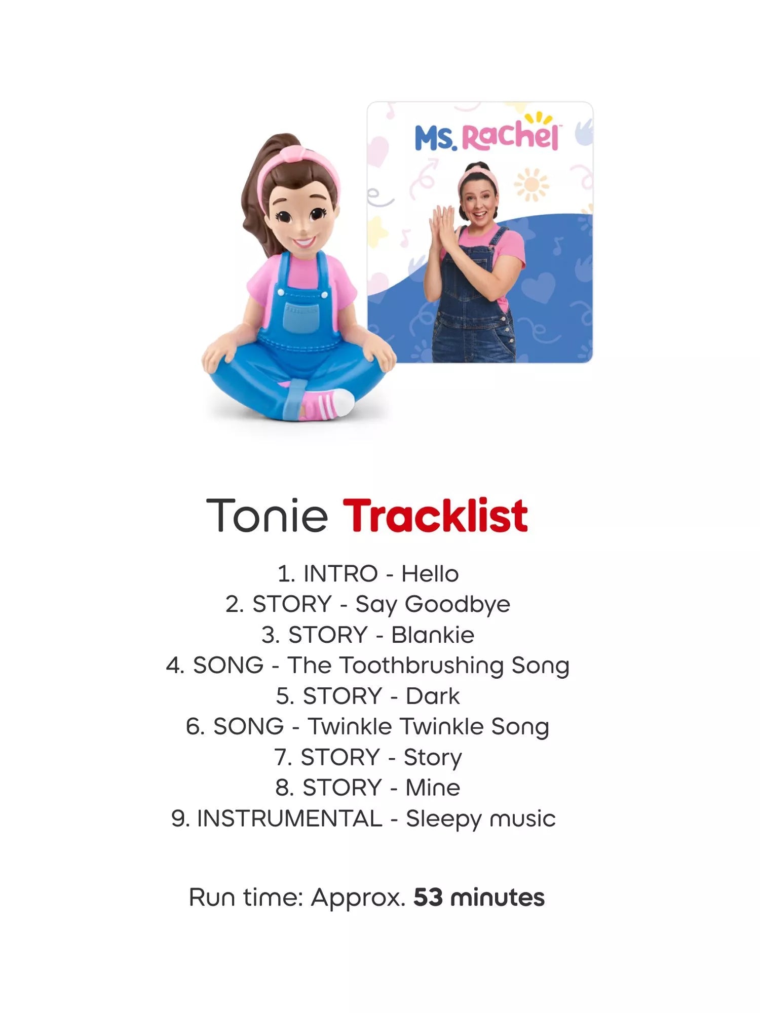 tonies Ms. Rachel audio character, UK version
