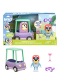 Bluey Grannies Car with Janet playset, imported from the UK