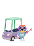 Bluey Grannies Car with Janet playset, imported from the UK