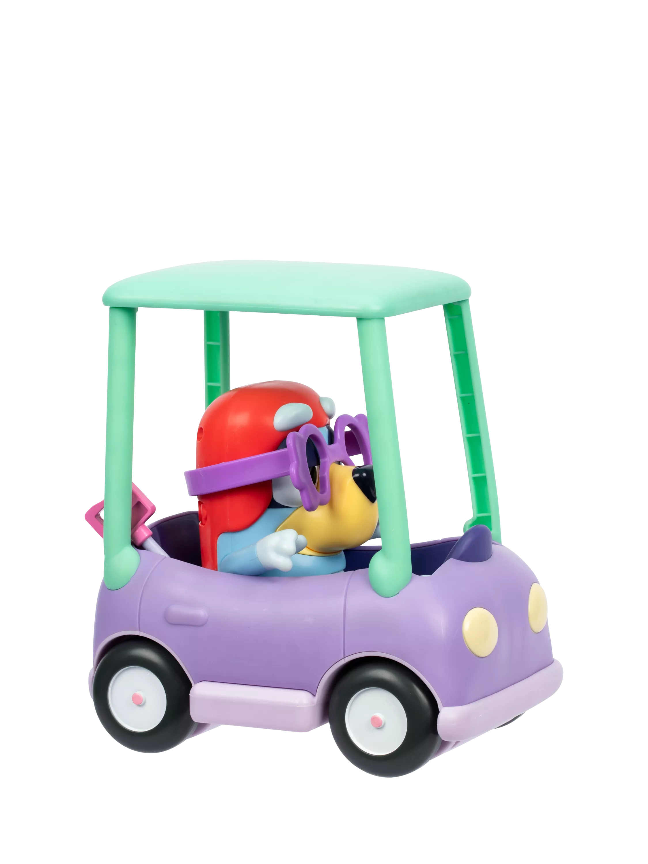 Bluey Grannies Car with Janet playset, imported from the UK