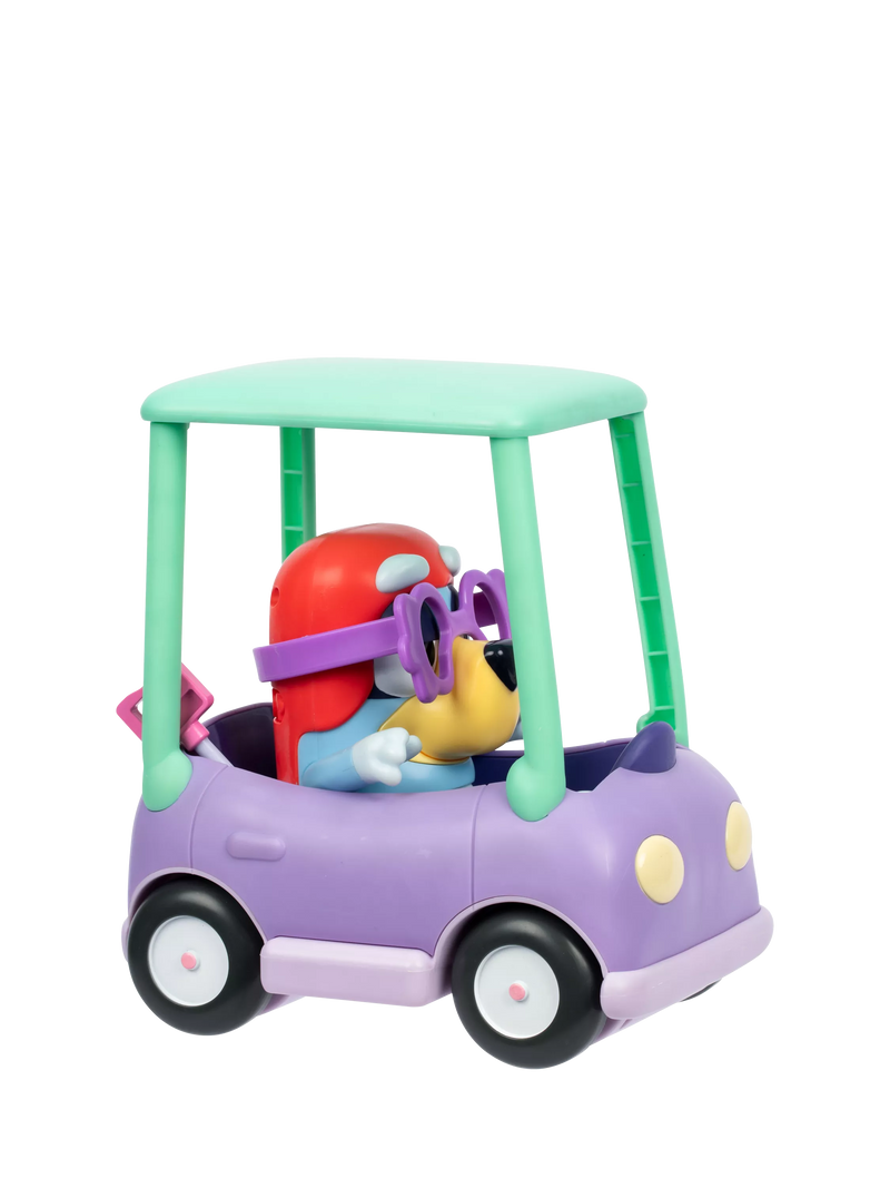 Bluey Grannies Car with Janet playset, imported from the UK