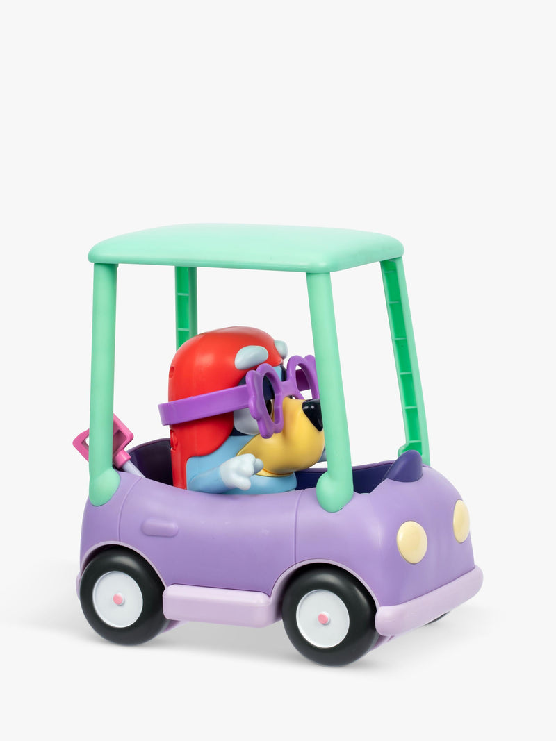 Bluey Grannies Car with Janet playset, imported from the UK