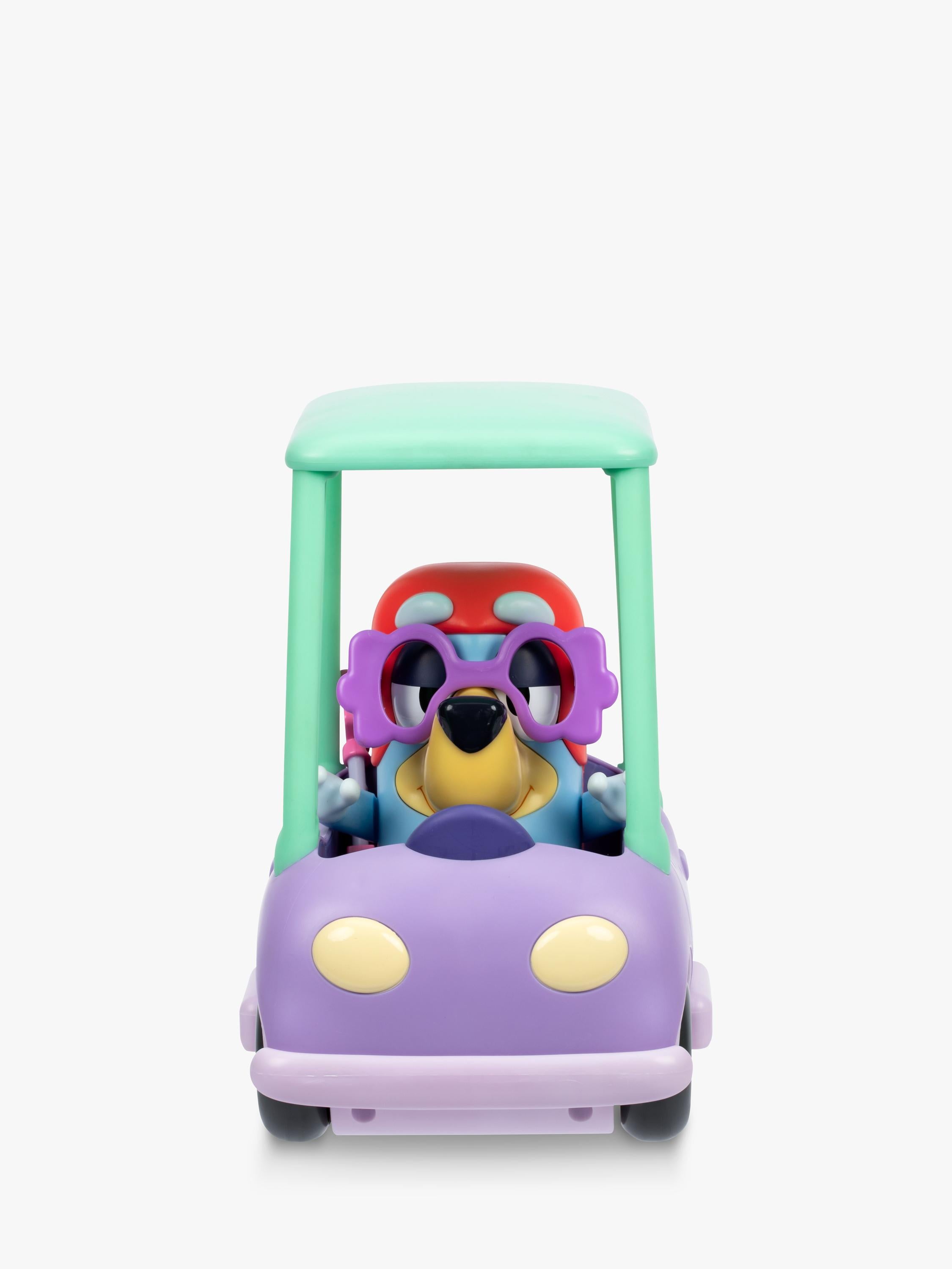 Bluey Grannies Car with Janet playset, imported from the UK